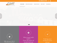 Tablet Screenshot of gogmt.com